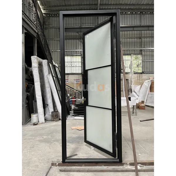 High Quality Front Door Prices Cast Single Iron Wrought Door