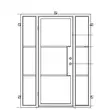 High Quality Front Door Prices Cast Single Iron Wrought Door