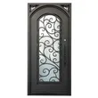 Front Glass Door Outdoor Villa Doors Windows Wrought Iron Door