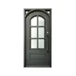 French craft iron door security front yard exterior door