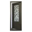 European Main Security Front Entrance Gate Double Wrought Iron Doors