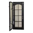 Main Entrance Modern Custom Wrought Iron Prehung Front Entry Door