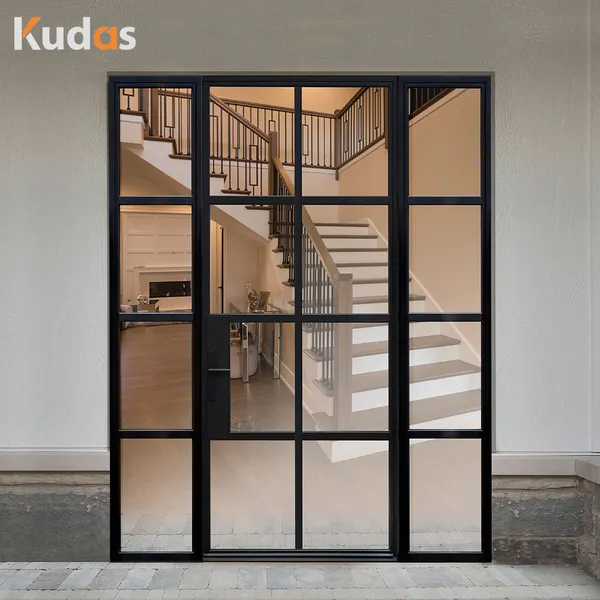 Exterior Main Villa Entry Doors Entrance Security Wrought Iron Door