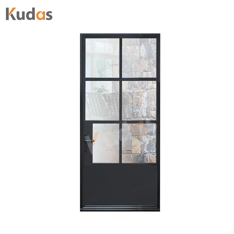 Exterior Main Villa Entry Doors Entrance Security Wrought Iron Door