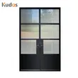 French Iron window exterior front wrought iron frame entrance door