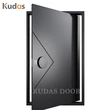 Entrance Security Metal Stainless Steel Modern Wooden Pivot Door