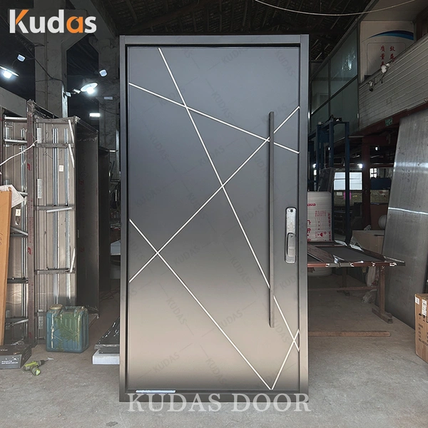 بناء الأمن يلقي الألومنيوم الإطار المعدني باب المدخل