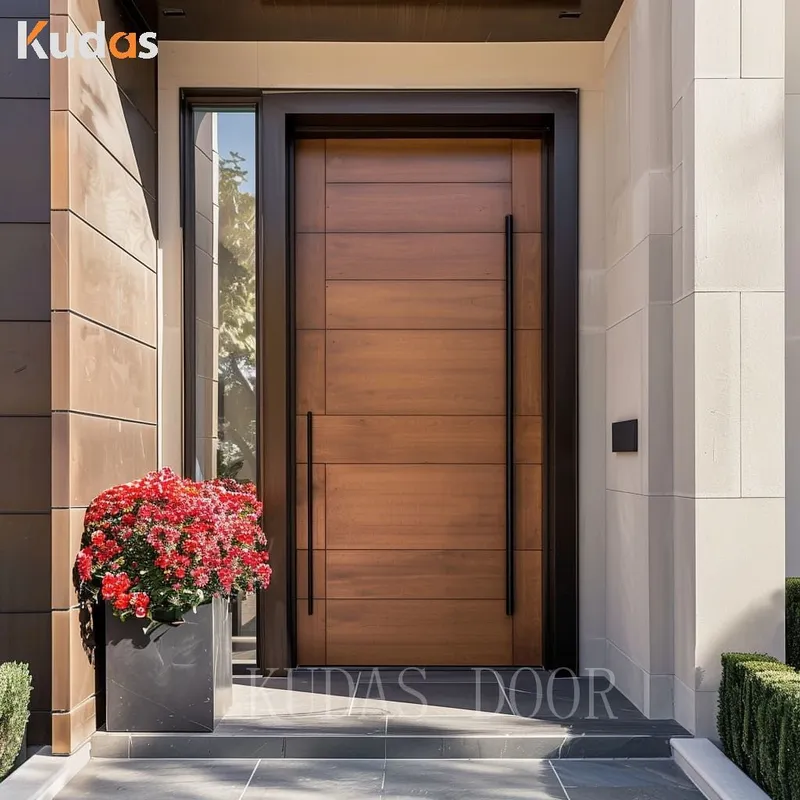 \Solid Wood Doors Security Exterior Entrance Timber Door Wooden Doors