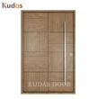 Residential Custom Mahogany Solid Wood Pivot Entry Wooden Doors
