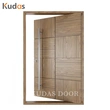 Residential Custom Mahogany Solid Wood Pivot Entry Wooden Doors