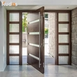 Waterproof Exterior Luxury Front Wood Timber Pivot Solid Core Door