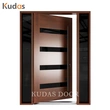 Waterproof Exterior Luxury Front Wood Timber Pivot Solid Core Door