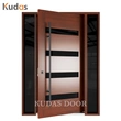 Waterproof Exterior Luxury Front Wood Timber Pivot Solid Core Door
