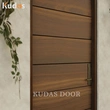 Solid Rubber Oak Wood Main Interior Entrance Pivot Door