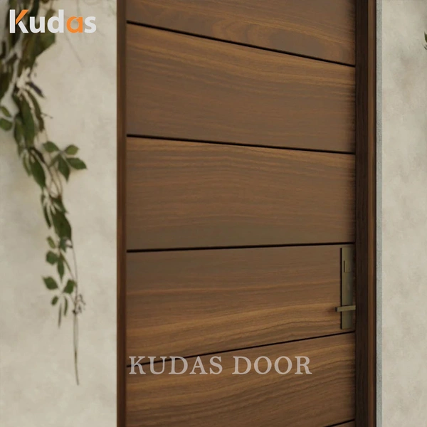 Solid Rubber Oak Wood Main Interior Entrance Pivot Door
