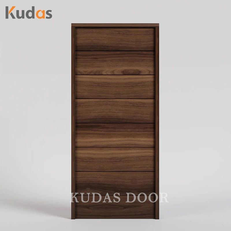 Solid Rubber Oak Wood Main Interior Entrance Pivot Door