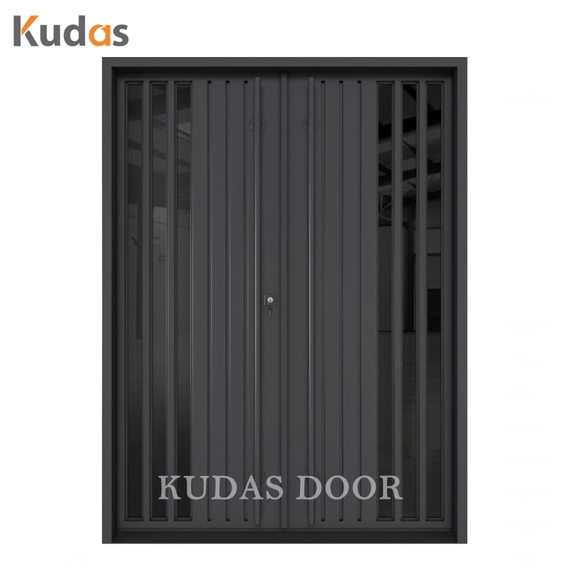 Exterior Stainless Steel Entry Metal Exterior Patio Front Security Door