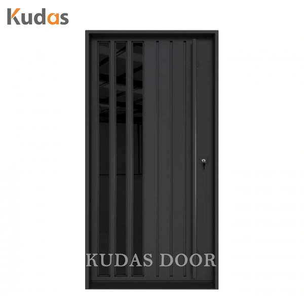 Exterior Stainless Steel Entry Metal Exterior Patio Front Security Door