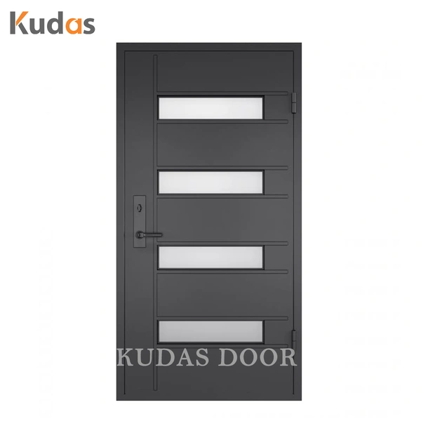 Home Elegant Front Entry Steel Metal Security Safety Doors
