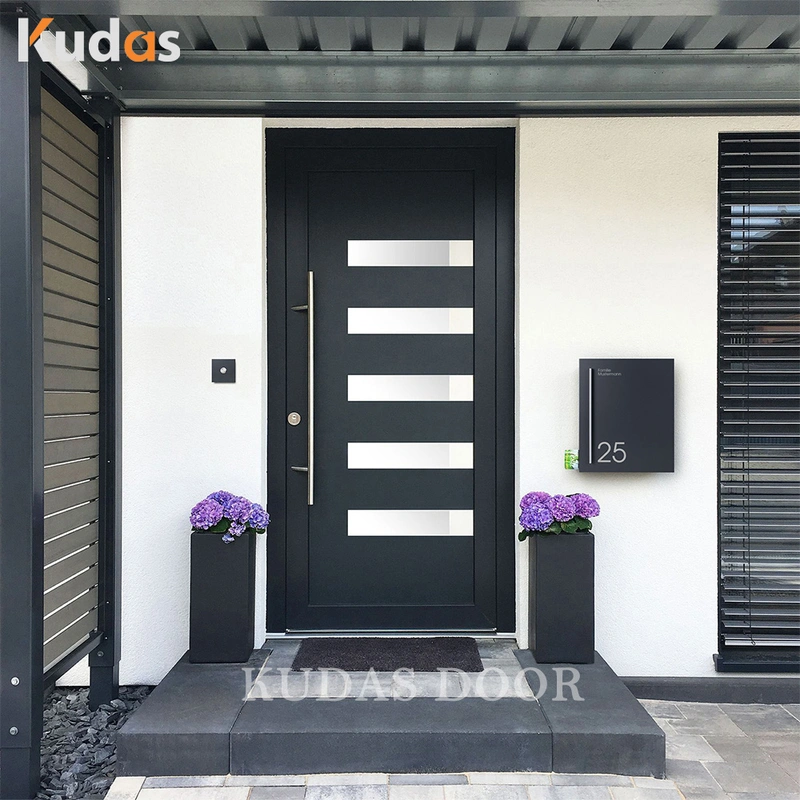 Home Elegant Front Entry Steel Metal Security Safety Doors