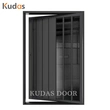 Modern Factory Entry Door Front Entry Steel Metal Exterior Door