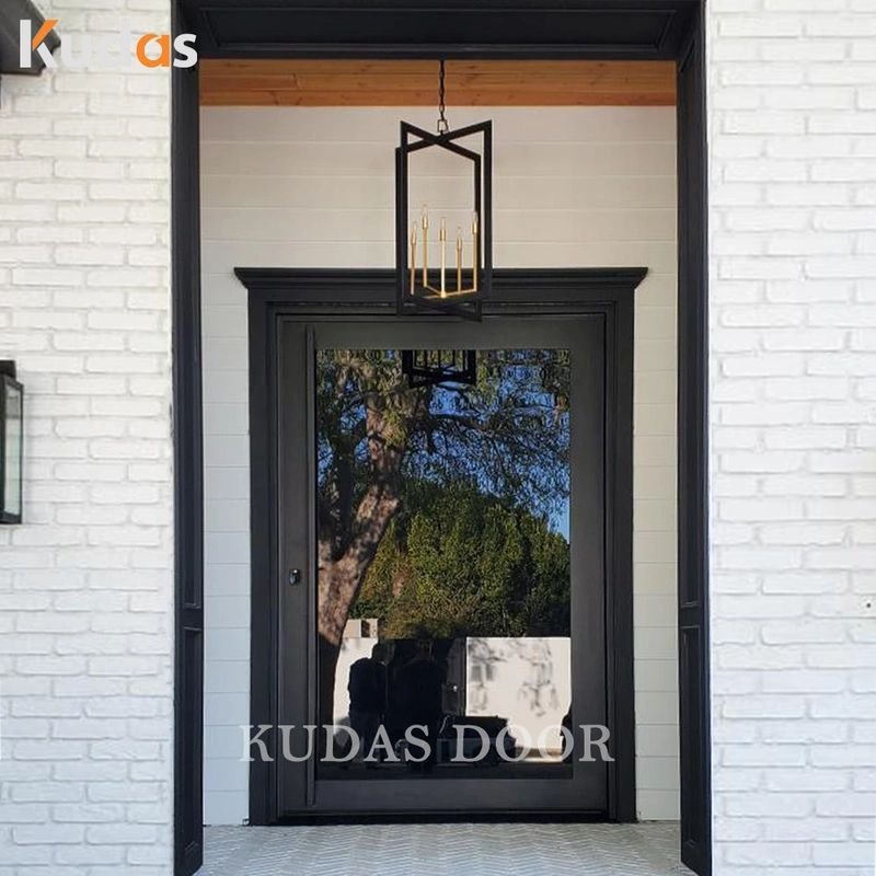 Home Security Villa Entrance Water Resistant Stainless Steel Door