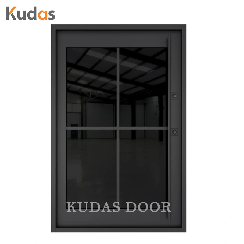 Exterior external security steel door stainless steel luxury door