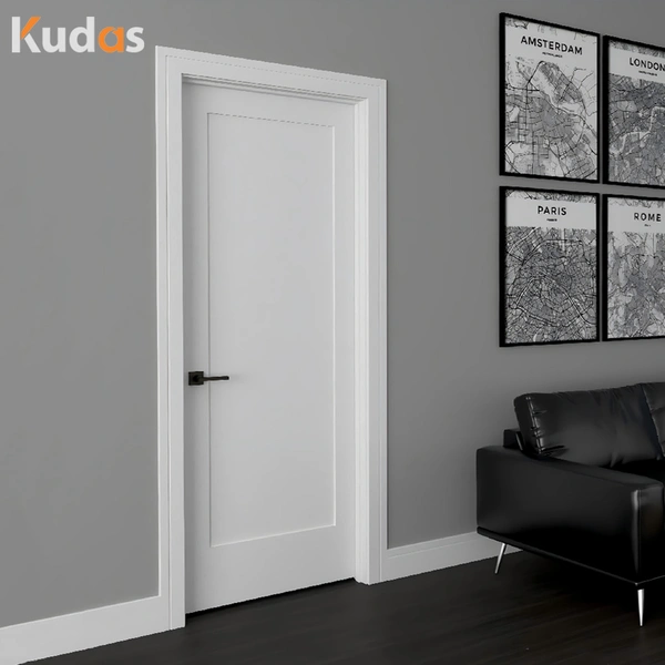 أبواب غرفة نوم صلبة فاخرة في إنجلترا تصميم باب خشبي لغرفة النوم الرئيسية