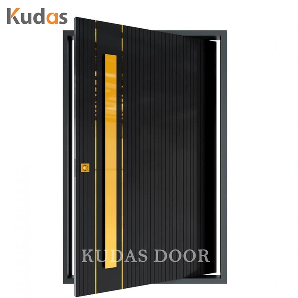 Luxury Villa Metal Aluminum Gate Entrance Iron Stainless Steel Door