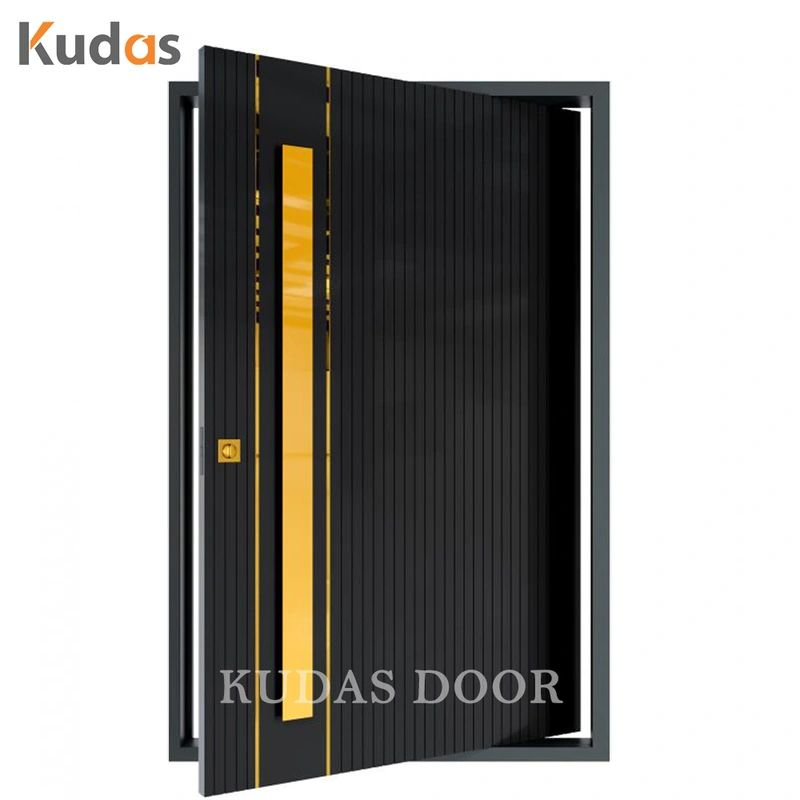 Luxury Villa Metal Aluminum Gate Entrance Iron Stainless Steel Door