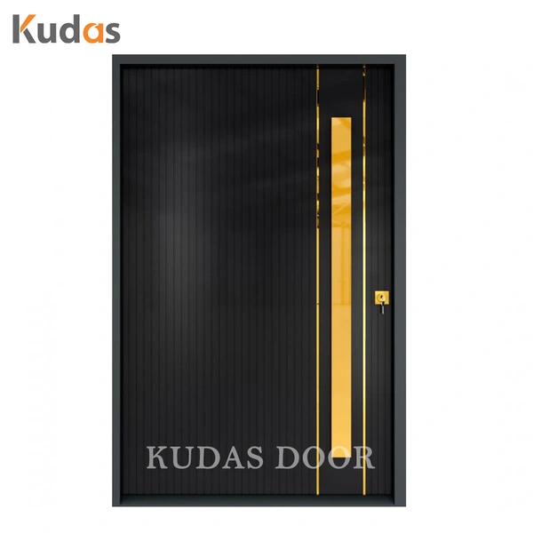 Luxury Villa Metal Aluminum Gate Entrance Iron Stainless Steel Door