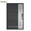 Anti-blast steel entry steel exterior security stainless steel door