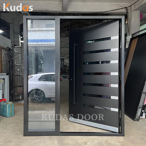 Entrance Stormproof Metal-Door Stainless Steel Aluminum Security Door