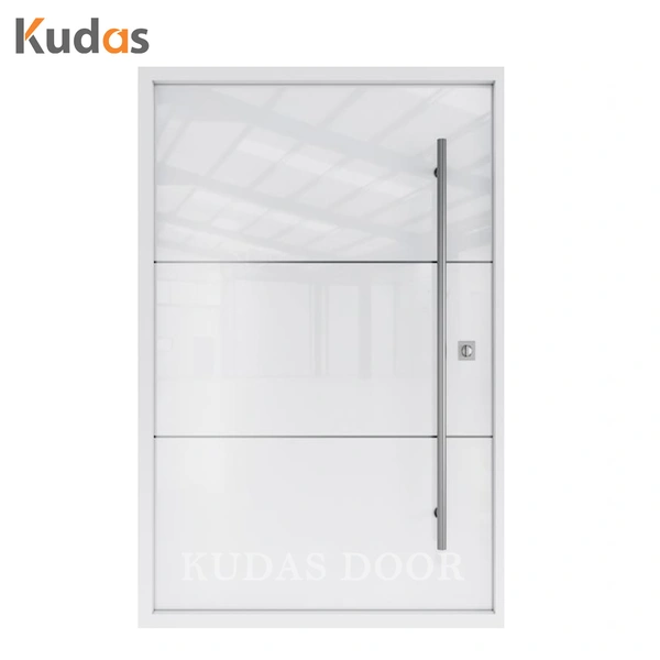 Exterior Modern Entry Stainless Steel Front Pivot Main Entrance Door