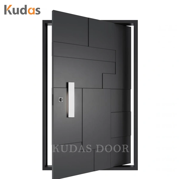 Entry Luxury Entry Modern Stainless Steel Front Entrance Pivot Door
