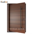 Entrance Security Front Pivot Hard Solid Wood Timber Exterior Door