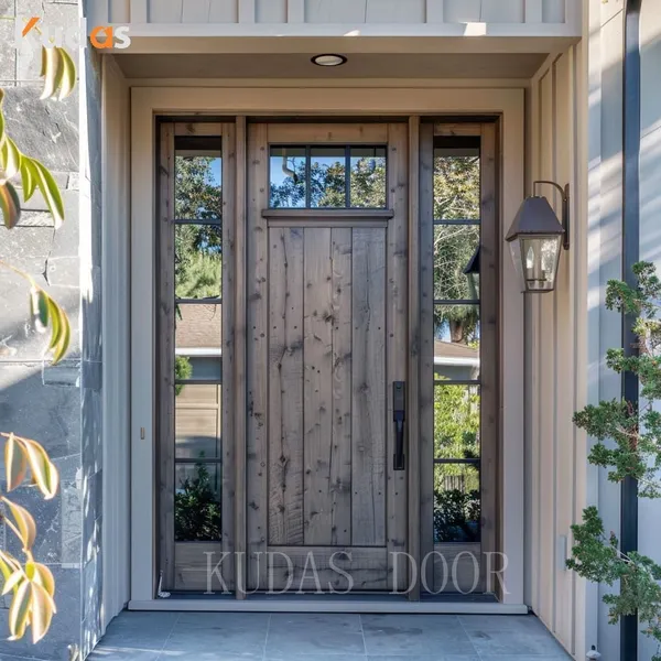 Main Entrance Exterior Solid Wooden Door Front Doors Entry Wood Doors