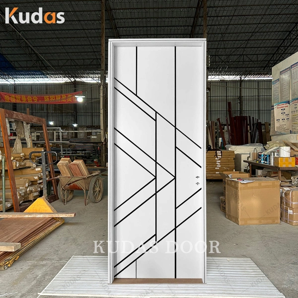 Solid Core Wooden Doors Design Interior Room White Flush Wood Door