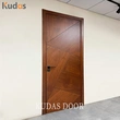 Modern Internal Waterproof Room Home Solid Wooden Veneer Interior Door