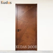 Modern Internal Waterproof Room Home Solid Wooden Veneer Interior Door