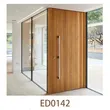 Main Entrance Security Solid Wood Sound Insulated Front Entry Doors