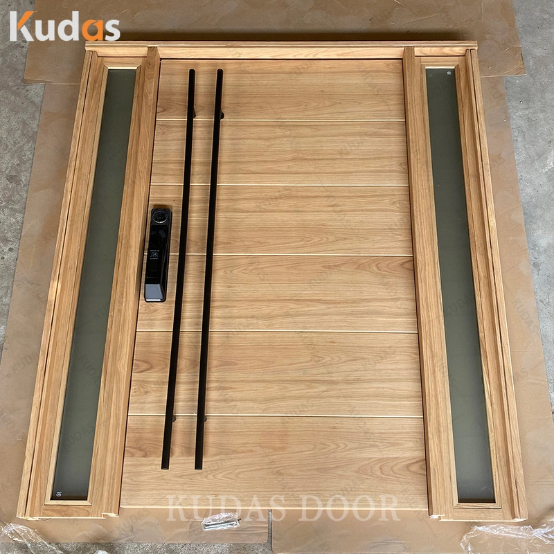 Exterior Solid Wooden Front Entrance Teak Wood Entry Wooden Door