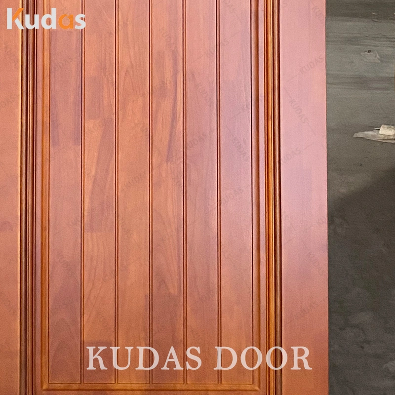 Villas Interior Room Timber Door Soild Wood Arch Top Wooden Door