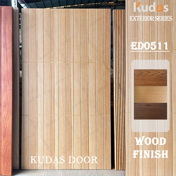 Soundproof Door Solid Wood Entry Door Front Entry Hinged Door