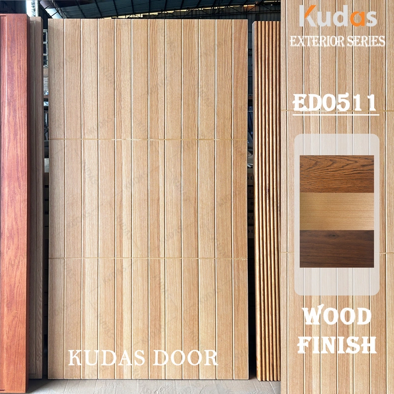 Soundproof Door Solid Wood Entry Door Front Entry Hinged Door