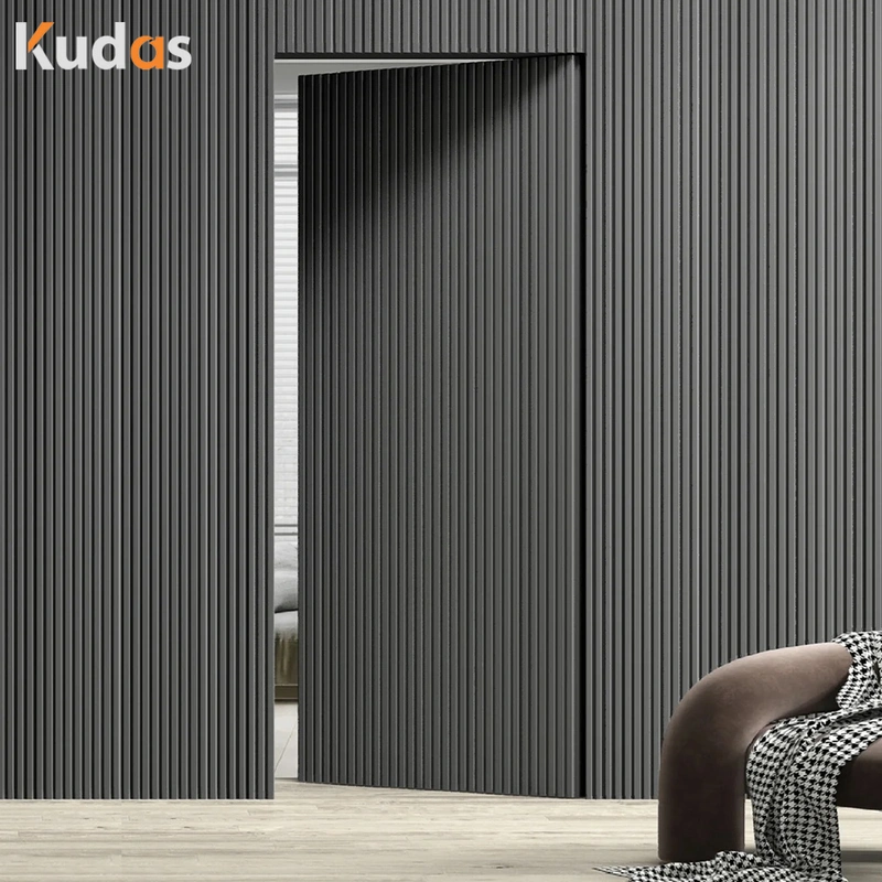 Secret Room Wooden Internal Frameless Invisible Hinge Hidden Door