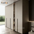 Minimalist style bedroom hinged door wardrobe