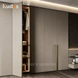 Minimalist style bedroom hinged door wardrobe