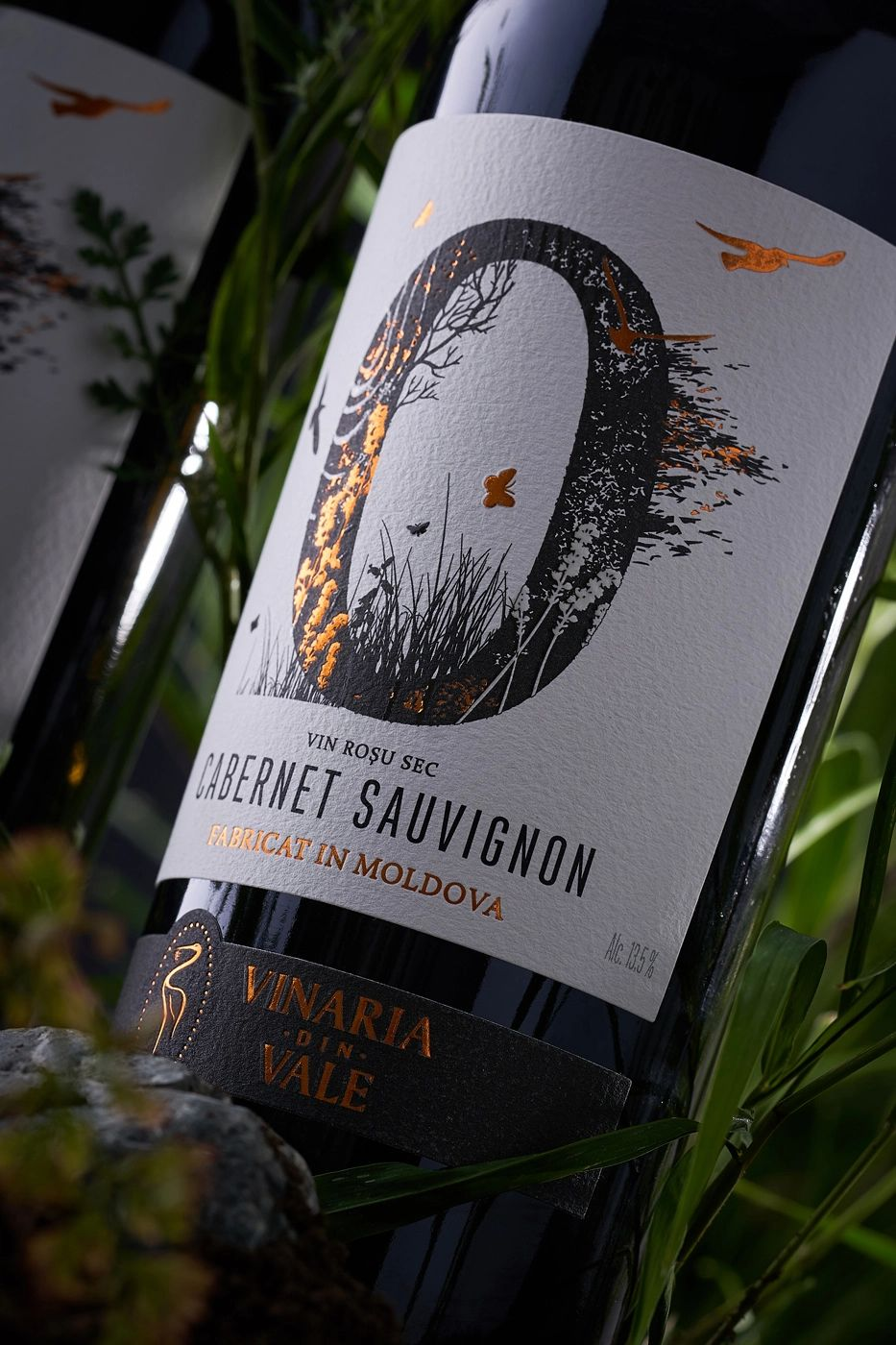 カスタムフロステッドワインラベル印刷｜企業向け高級オリジナル酒ラベル製作