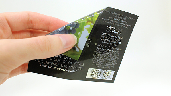 両面ワインラベル印刷｜企業向けオリジナル酒ラベル製作・高品質印刷